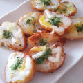 」りふ's cooksnap of when they made さつま揚げのチーズおかかのせ.