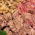牛ギャル's cooksnap of when they made 弱火で！厚切りシャリアピンステーキ.