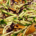 inazuma69's cooksnap of when they made きゅうりとなめこのさっぱり和え.
