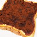 そらいろ猫's cooksnap of when they made まるでチョコ！？ココアあんこトースト！.
