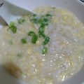 ひっこ's cooksnap of when they made ◆ネギと卵のお粥◆七草粥の代わりにも.