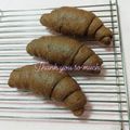 まあまま☆0403's cooksnap of when they made パンオショコラ風バターロールグラハム入り.