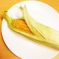 ★ぴよぴよ501★'s cooksnap of when they made 超簡単！！レンチンで蒸しとうもろこし.