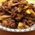 烏龍茶梅's cooksnap of when they made 牛肉と新ごぼうの甘辛煮.