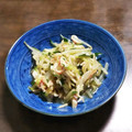 KAKO_KAKO's cooksnap of when they made きゅうりともやしとかにかまのサラダ.