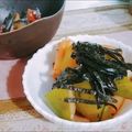 今日の勝家御膳's cooksnap of when they made お年寄り絶賛シリーズ☆胡瓜・ゴマ油炒め☆.