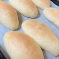 417。's cooksnap of when they made 薄力粉100％の簡単節約コッペパン.