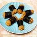 なつき☆ミ's cooksnap of when they made 母直伝☆ふっくら旨い♪豆腐と海老団子揚げ.