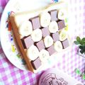chako106HM's cooksnap of when they made チョコバナナ♪トースト.