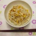 ﾐﾗｰﾎﾞｰﾙ's cooksnap of when they made 塩昆布、ツナ、コーンの炊き込みご飯.