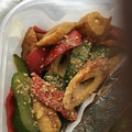 お願いひつじ's cooksnap of when they made ◆５分レシピ　きゅうりとちくわの炒め物◆.