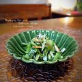 inyako's cooksnap of when they made ゴーヤ茗荷ちくわでさっぱり酢のもの.