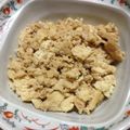 ミドリ５５'s cooksnap of when they made 冷凍豆腐でヘルシー豆腐そぼろ.