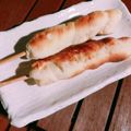 ほろぴ's cooksnap of when they made バーベキューのあとは棒焼きパン.