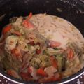 クックSHWQHD☆'s cooksnap of when they made たっぷり野菜と鮭のクラムチャウダー♥︎.