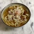 ナピト's cooksnap of when they made 【めんつゆで】❀舞茸と豚バラ肉うどん❀.