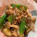 べりまま's cooksnap of when they made オクラ✽しめじ✽みょうがの梅おかか和え.