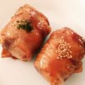 DORA＊DORA's cooksnap of when they made 豚バラ肉の簡単肉巻きおにぎり.
