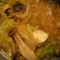 ぽりんちょん's cooksnap of when they made 白菜・しめじ・春雨の☆ヘルシー厚揚げ丼.