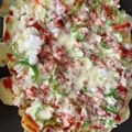 おっちょ母's cooksnap of when they made ホットプレートで楽チン☆ライスピザ.