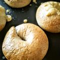 みみ母's cooksnap of when they made もちっとぷっくりライ麦ベーグル.