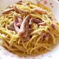 エトワール♪'s cooksnap of when they made 簡単☆牛乳でカルボナーラ.