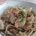 まりゆりひろこ's cooksnap of when they made 簡単肉そば☆年越しそばに！飲んだ〆に！.