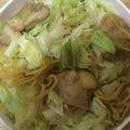かおり♡♡♡'s cooksnap of when they made 鶏肉とキャベツの甘辛炒めそば.