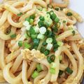 yknobi's cooksnap of when they made 焼き肉のタレで焼きうどん☆焼肉のシメにも.