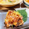 シルバニア's cooksnap of when they made 残った刺身で！なんちゃってなめろう♪.