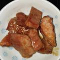 torisantom's cooksnap of when they made 常備菜に！豚肩ロースのこってり炒め☆.