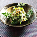 辰夫女子's cooksnap of when they made 簡単♪人参のまびき菜とカニカマの白あえ.