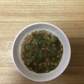 かおり♡♡♡'s cooksnap of when they made 斬新っ。混ぜるだけ納豆とめかぶ.