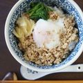 わらし's cooksnap of when they made 挽肉100gで4人分♥鶏そぼろ丼.