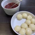 Eur_Asia's cooksnap of when they made 誤飲を防げる！安全なやわらかお月見団子.