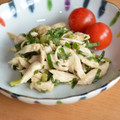 Nakatojias's cooksnap of when they made 鶏ささみのなめろうさっぱりポン酢仕立て.