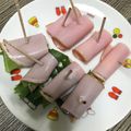 みりん調味料's cooksnap of when they made ハムと大葉とクリームチーズのおつまみ.