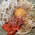 クックM6DK2O☆'s cooksnap of when they made かまたまサッポロ一番　韓国風ごまキムチ.