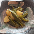 pikarita's cooksnap of when they made じゃがいもとササギの煮物.