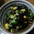ramieru's cooksnap of when they made 美容栄養士☆ひじきとオクラのネバネバ和え.