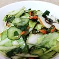 じぐろ婦人's cooksnap of when they made キャベツときゅうりの塩昆布浅漬け.