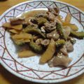 salymama's cooksnap of when they made ゴーヤと豚肉！スタミナ炒め♪.