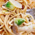 ろん♪'s cooksnap of when they made 子供のリクで☆アボカドのクリーミーパスタ.