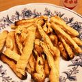 きょうのおやつは's cooksnap of when they made ﾀﾞｲｴｯﾄに！低糖油揚げフライドポテト.
