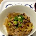 なぎすけかあちゃん's cooksnap of when they made こってり甘辛豚丼.
