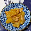 mindoママ's cooksnap of when they made 簡単★鶏肉と大根煮込み.