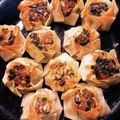 まゆらくら's cooksnap of when they made ニラ農家のニラまんじゅう風餃子.
