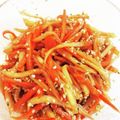 TAMAヒメ's cooksnap of when they made まこもたけの麻の実きんぴら.