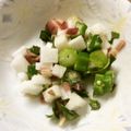 ベティ３'s cooksnap of when they made オクラと長芋のわさびポン酢和え.
