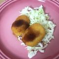 チェリチョコ's cooksnap of when they made パンクしない冷凍コロッケの揚げ方.
